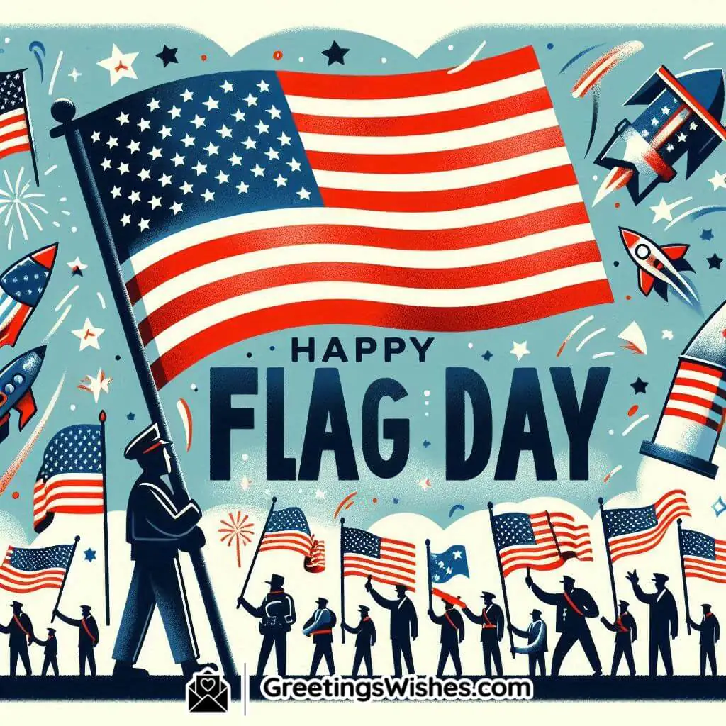 Happy Flag Day Parade
