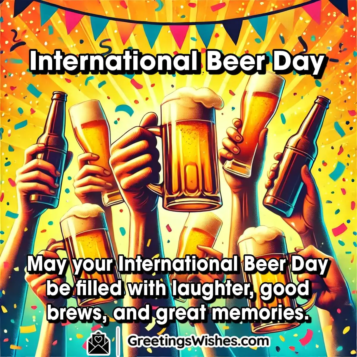 International Beer Day Wishes