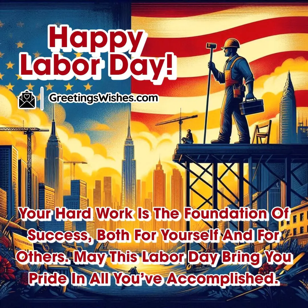 Happy Labor Day Message Pic