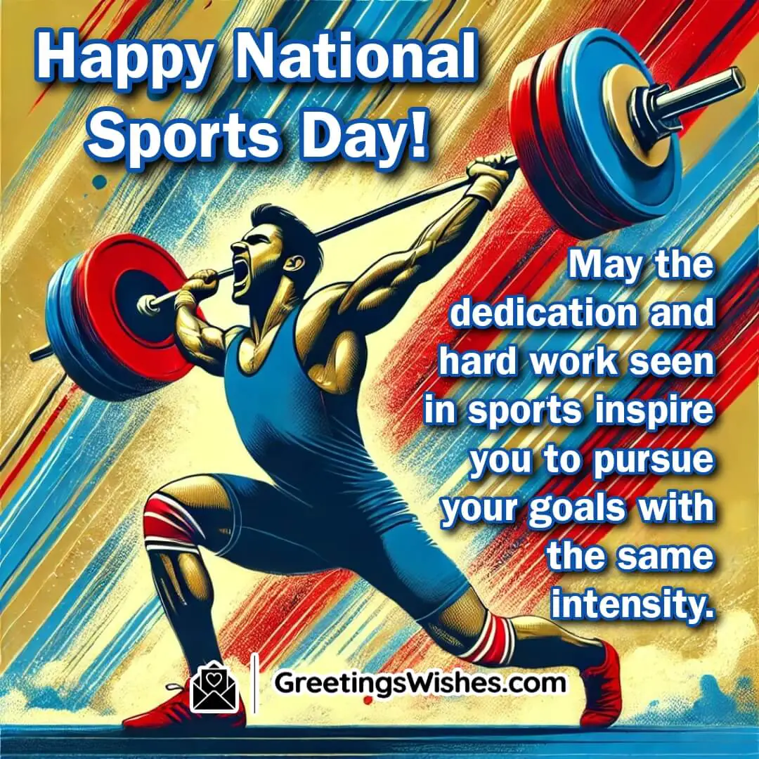 Happy National Sports Day Wish