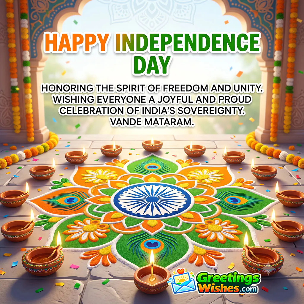 Happy Independence Day Honoring The Spirit Of Freedom And Unity