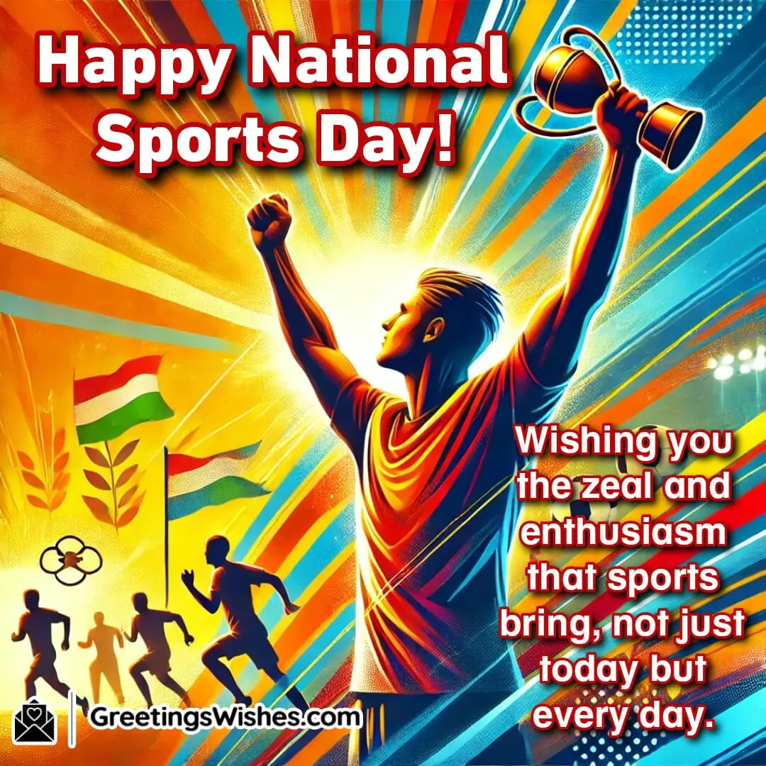 National Sports Day Wish