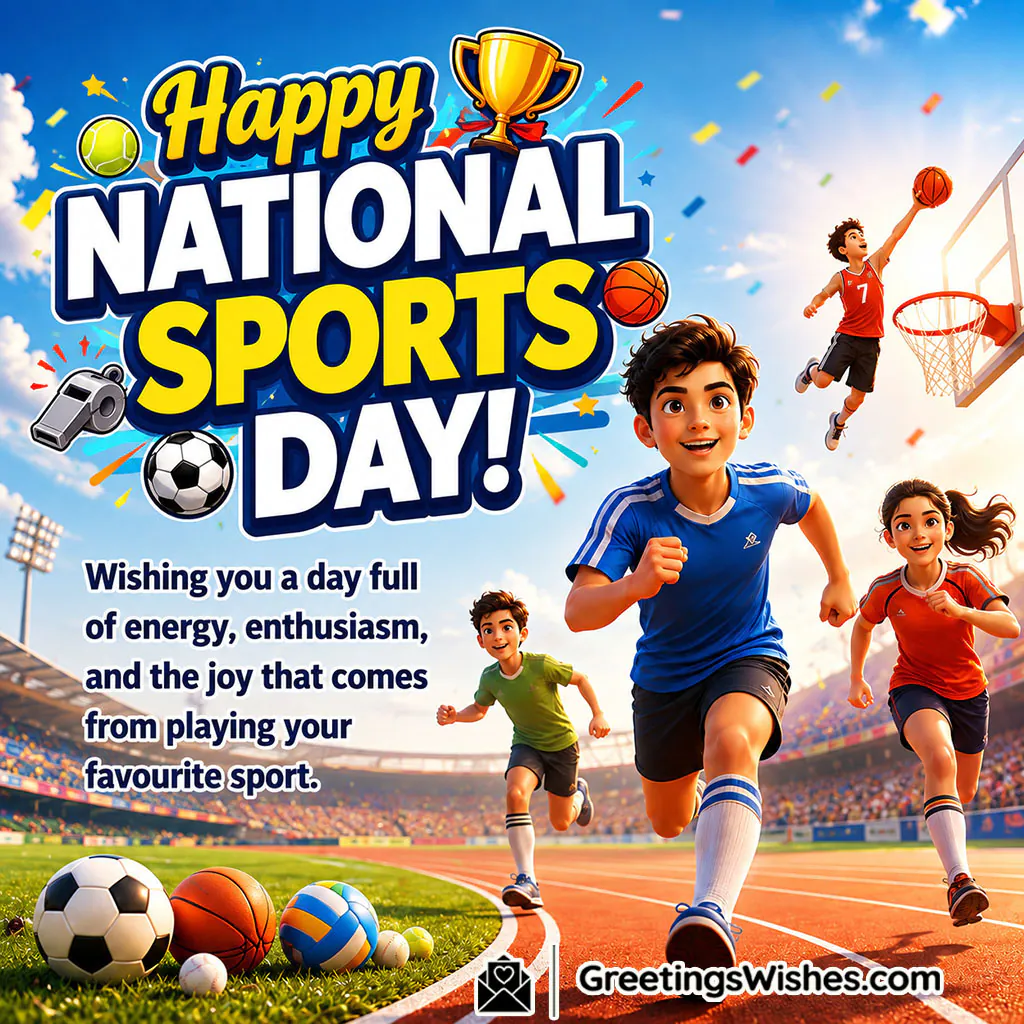 National Sports Day Wishes