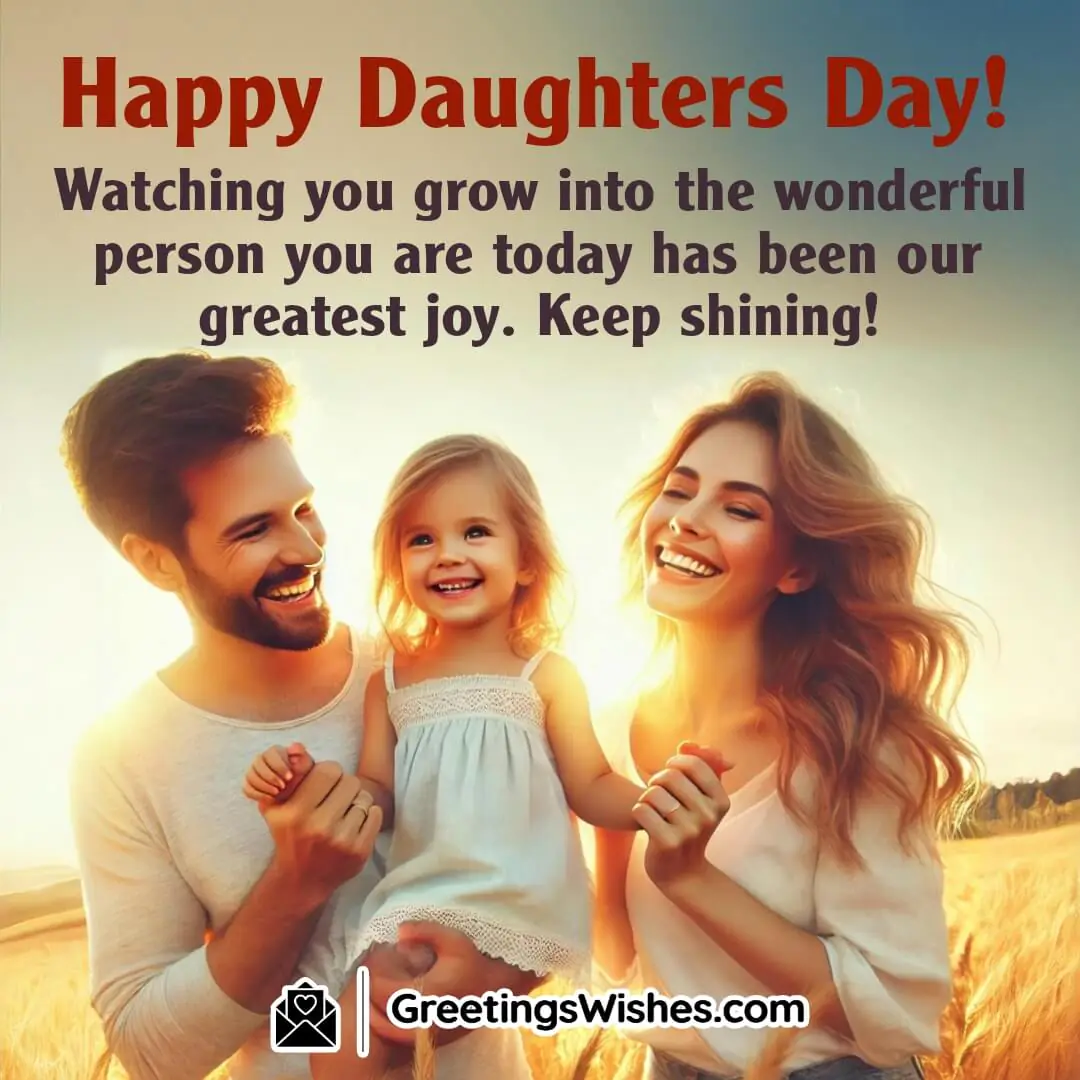 Daughters Day Wishes!