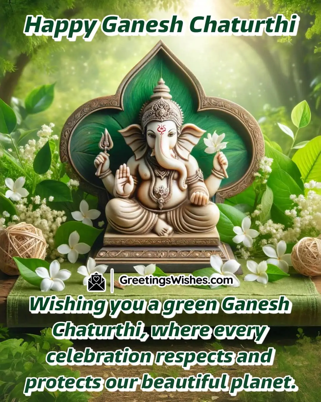 Eco Friendly Ganesh Chaturthi Wishes