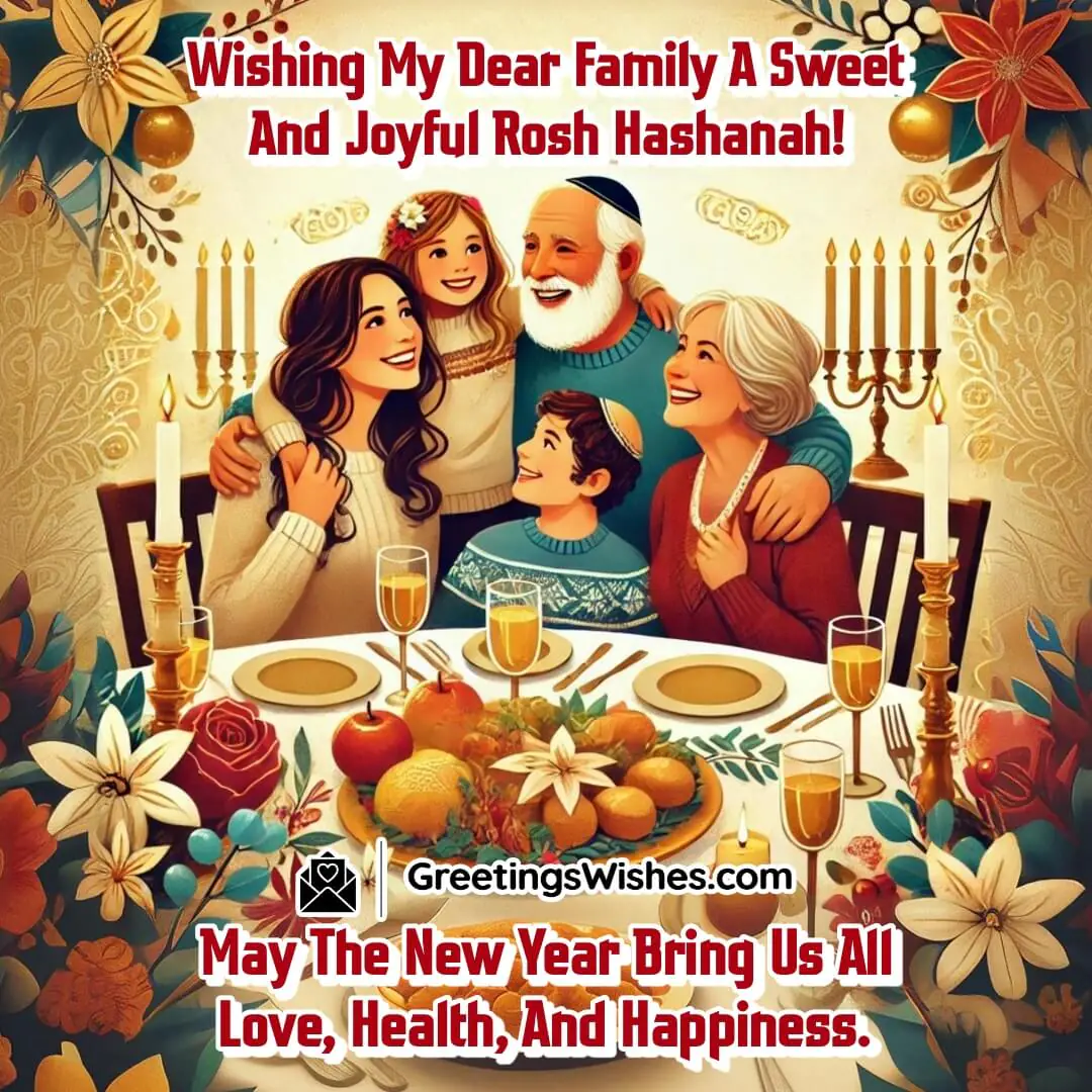 Rosh Hashanah Wishes For Family