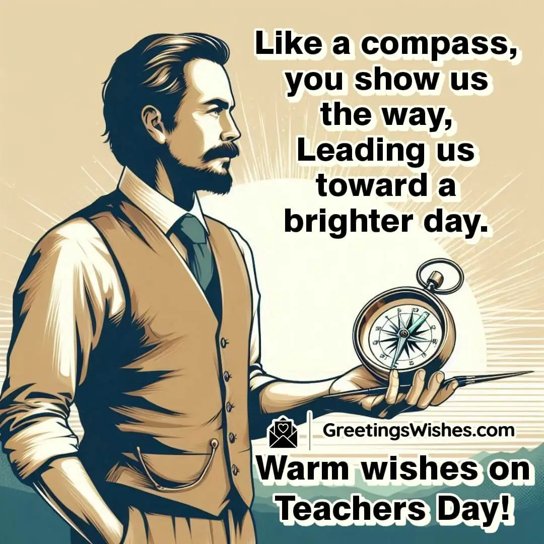 Teachers Day Poetic Greeting Card