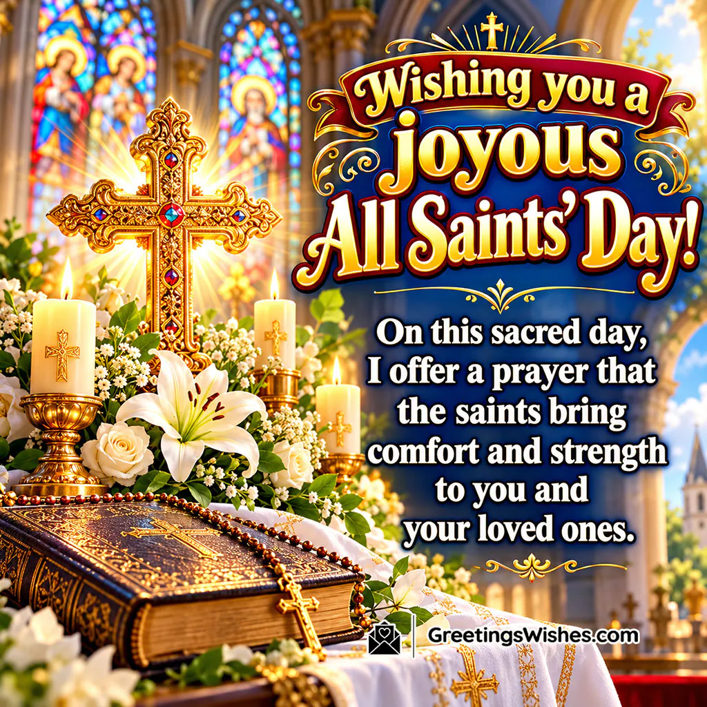 All Saints Day Prayers & Blessings