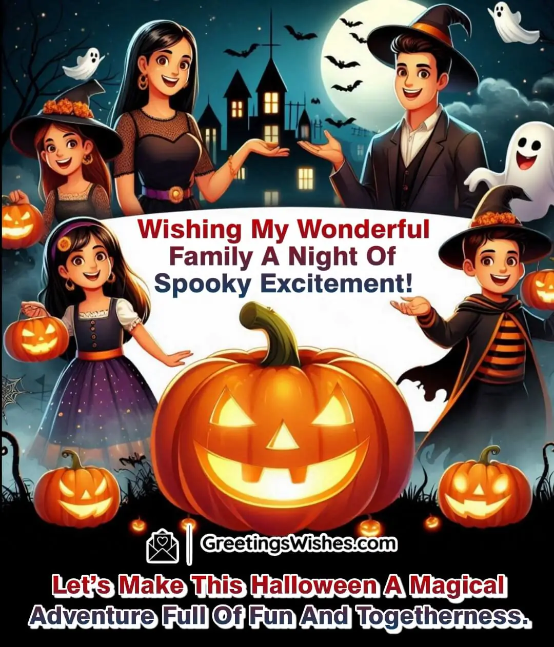 Halloween Wishes For Family