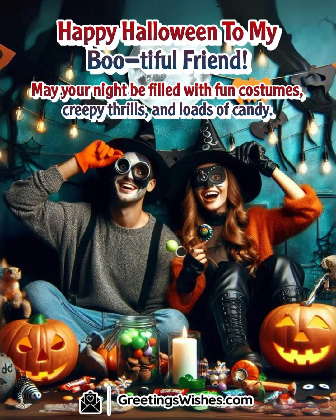 Happy Halloween To A Boo Tiful Friend