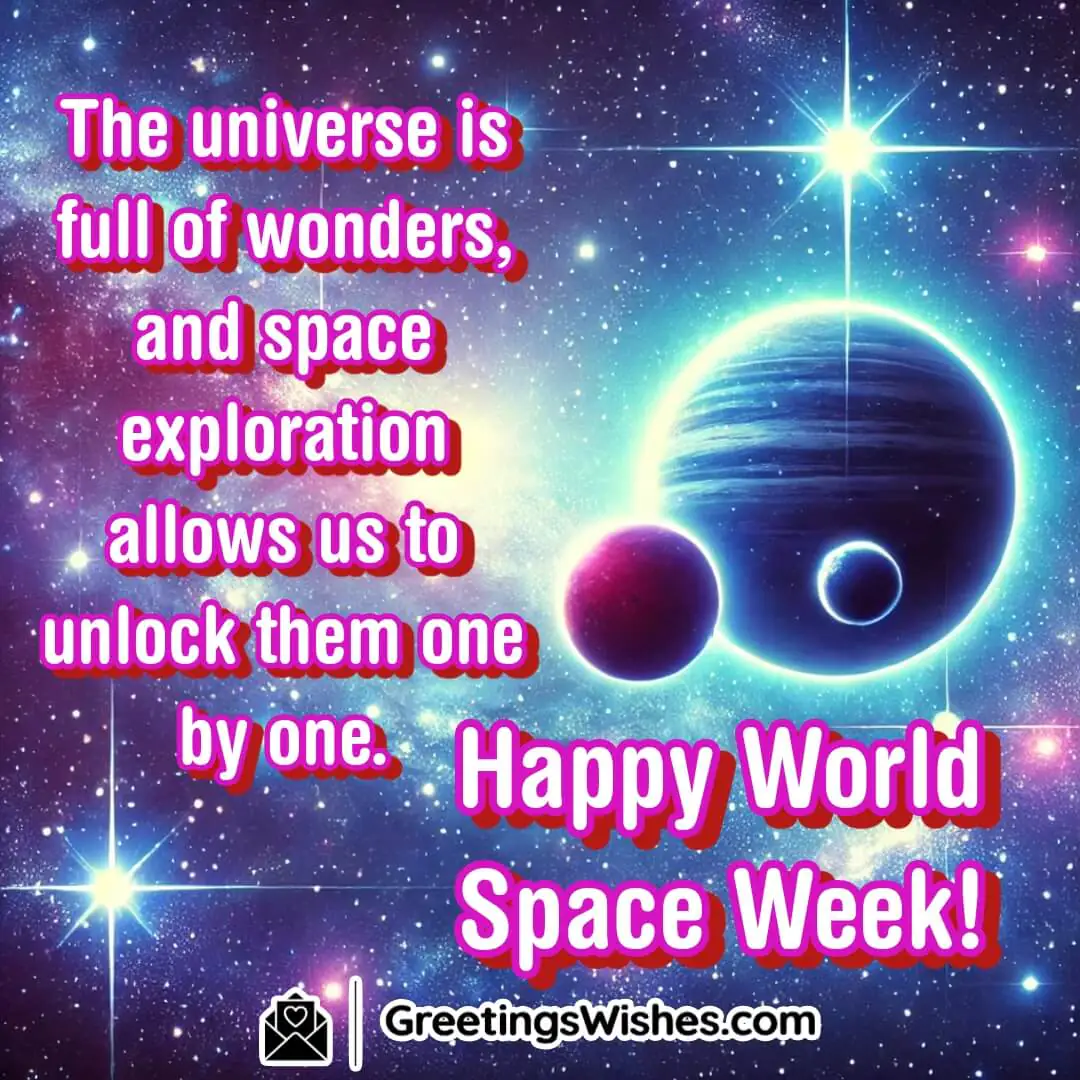 Universe Wonders World Space Message