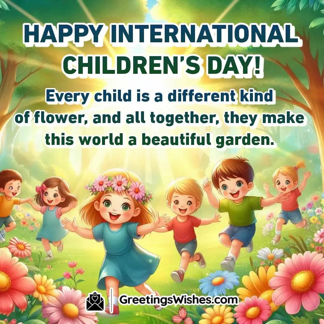 Happy International Children’s Day Quote