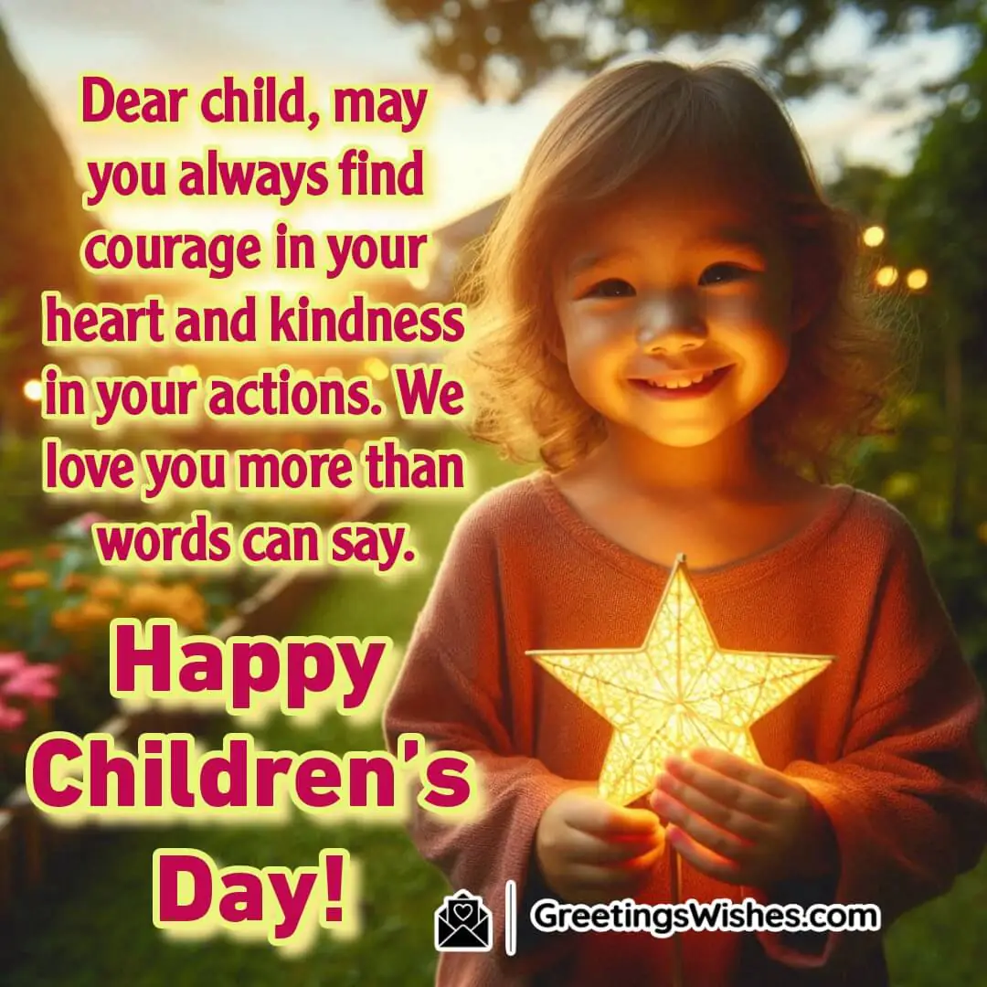 International Children’s Day Wishes From Parents