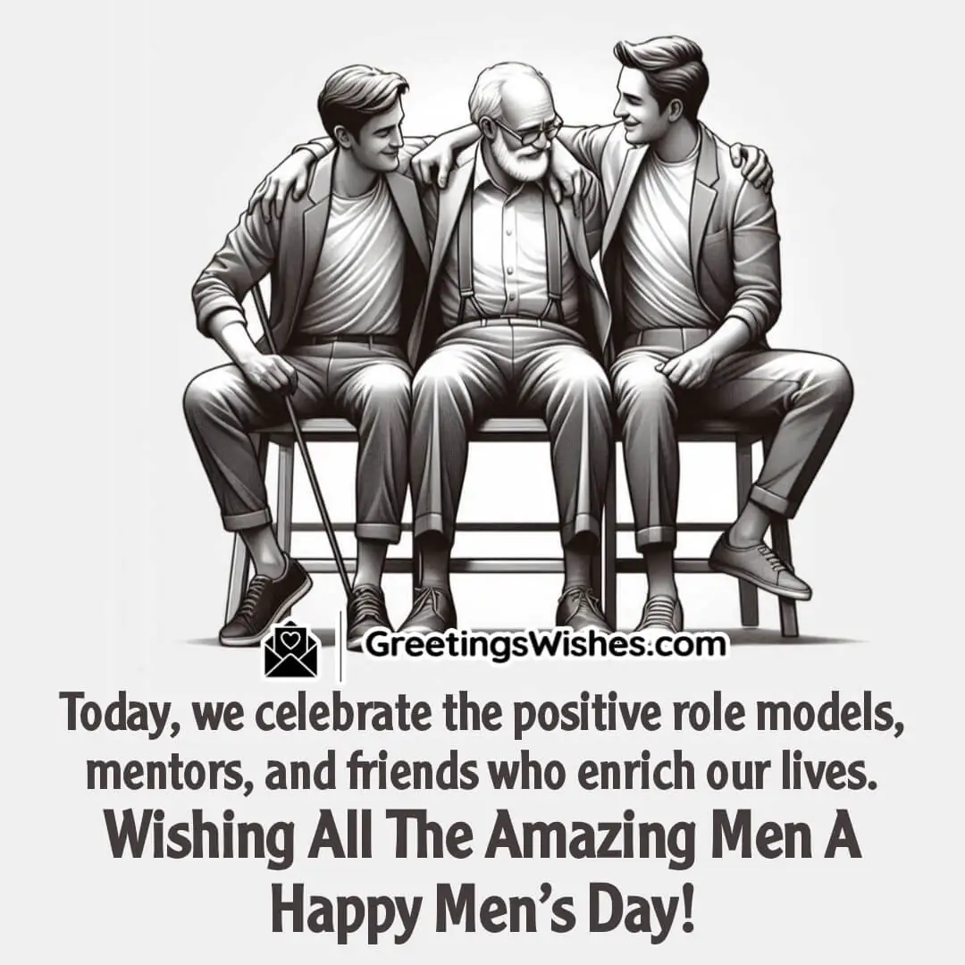 Celebrating Men’s Day with gratitude for mentors, role models, and friends who enrich our lives.
