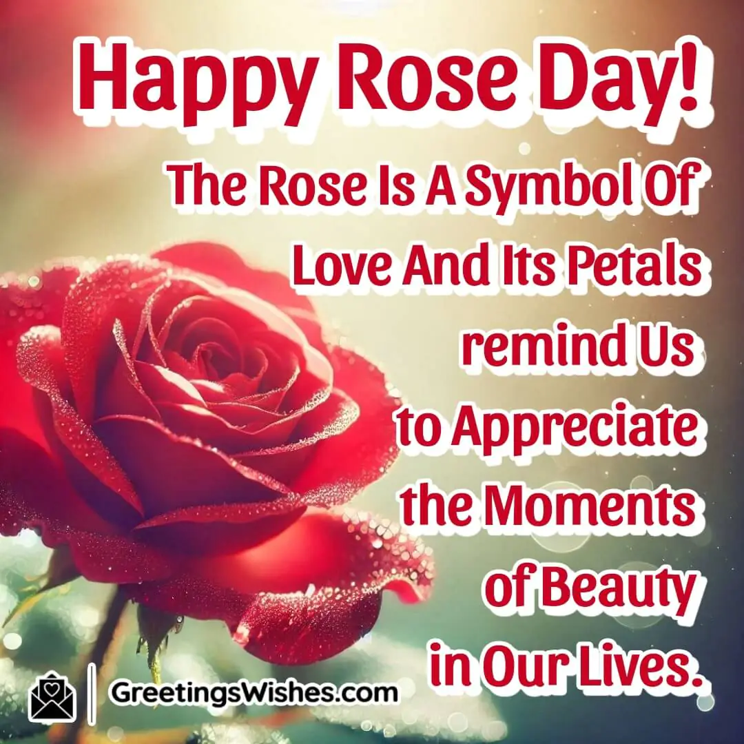 Happy Rose Day Quote