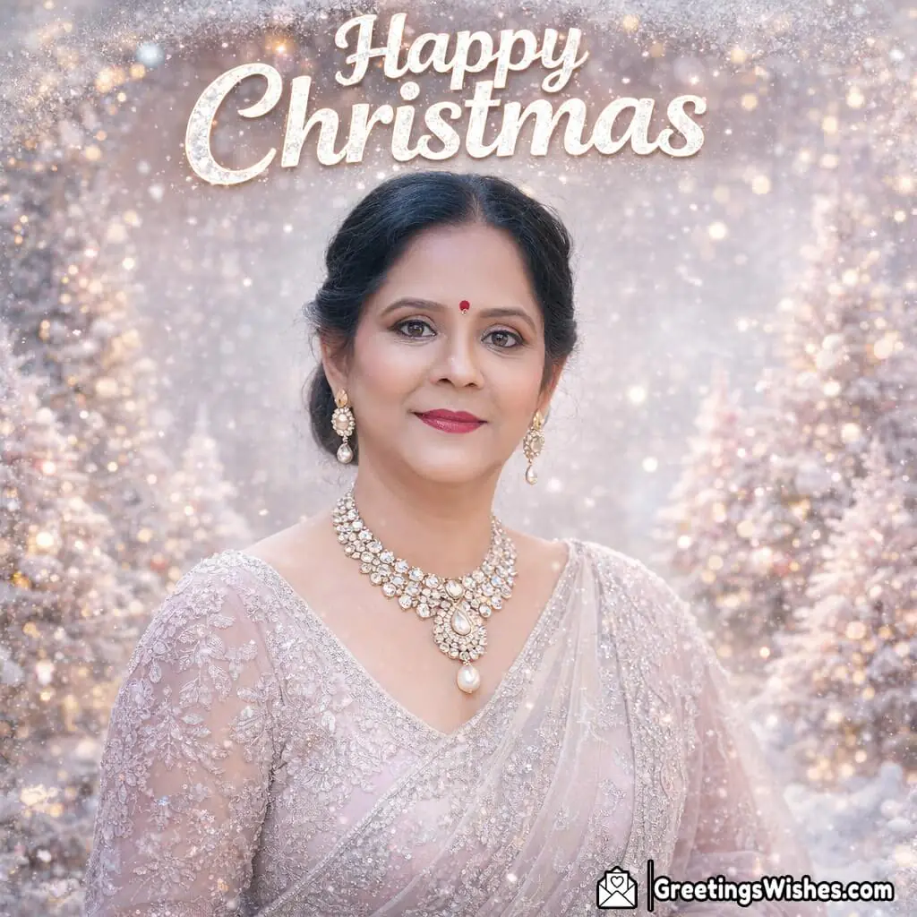 Winter Wonderland Customised Christmas Portrait