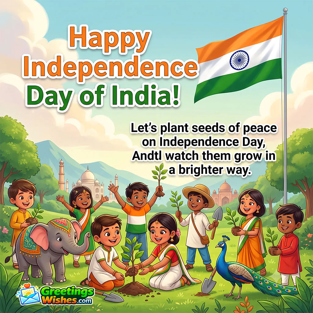 Independence Day Slogan On Peace